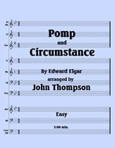 Pomp and Circumstance Concert Band sheet music cover